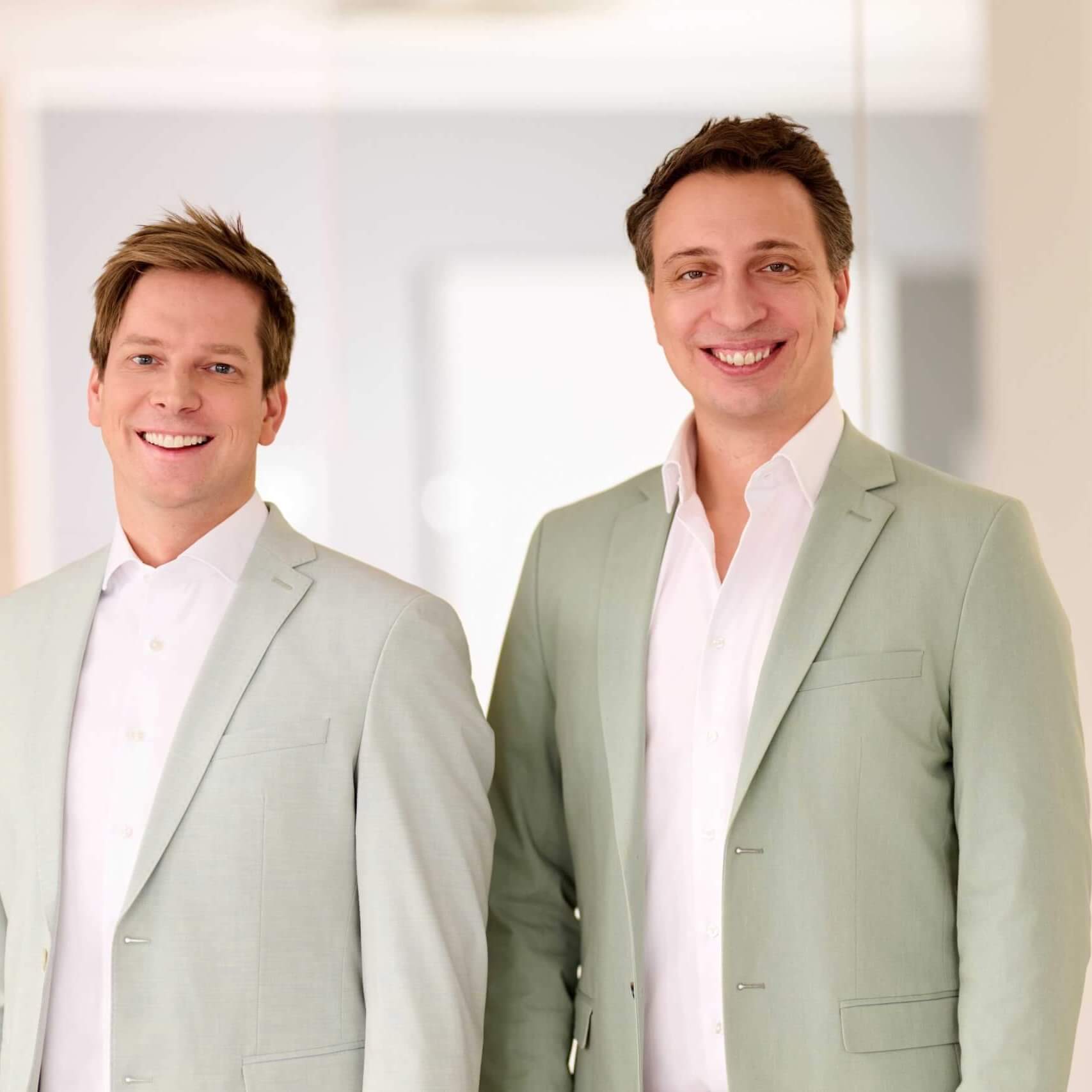 Gonnermann und Schultz vom Augencentrum Rothenbaum